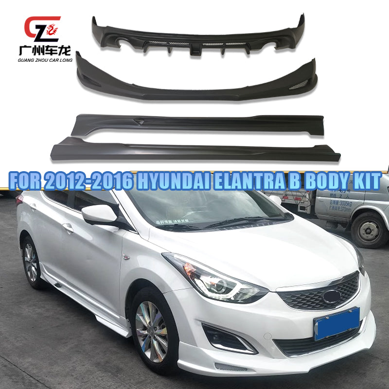 Suitable For 2012-2016 Hyundai Lange B body kit  Front Lip Rear Lip Side Skirts Auto parts