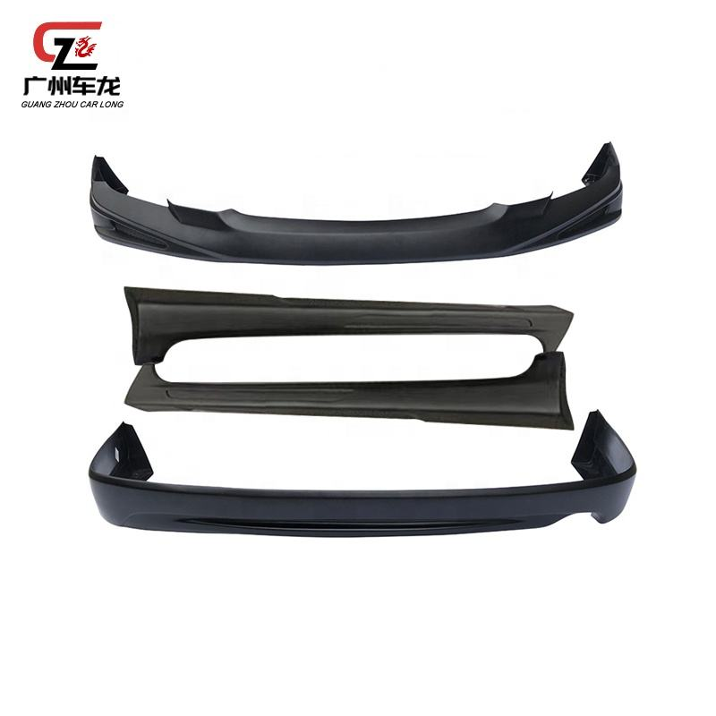 ABS Plastic Body Kits Front Bumper Lip Rear Lip Side Skirt for Toyota Camry 2006-2008 Car Exterior Accessory Kit Parts