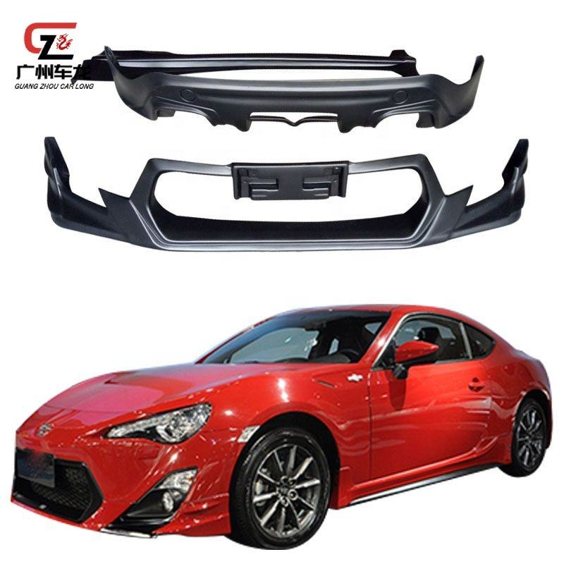 Car Body Kits for Toyota GT86 2013-2015 TRD Style Front Lip Rear Lip Side Skirts Body Kits Exterior Accessory High Quality