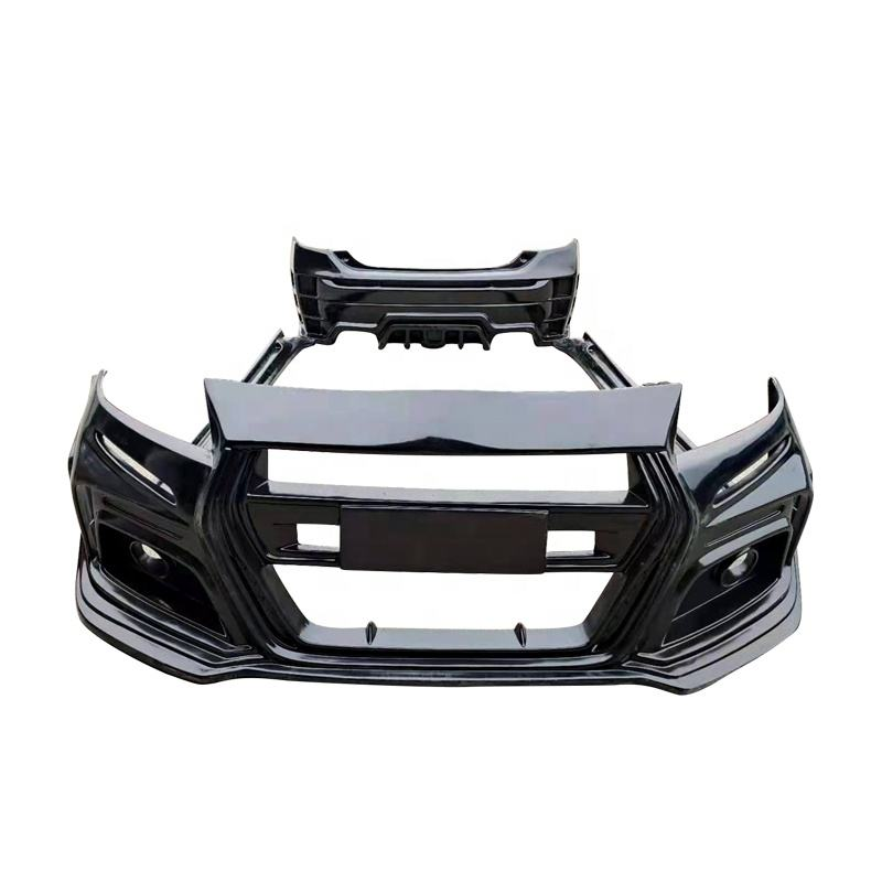 Car Bumpers Kits for Toyota Prius Body Kit 2008-2013 Front Bumper Rear Bumper Assembly Side Skirts Exterior Accessory Parts