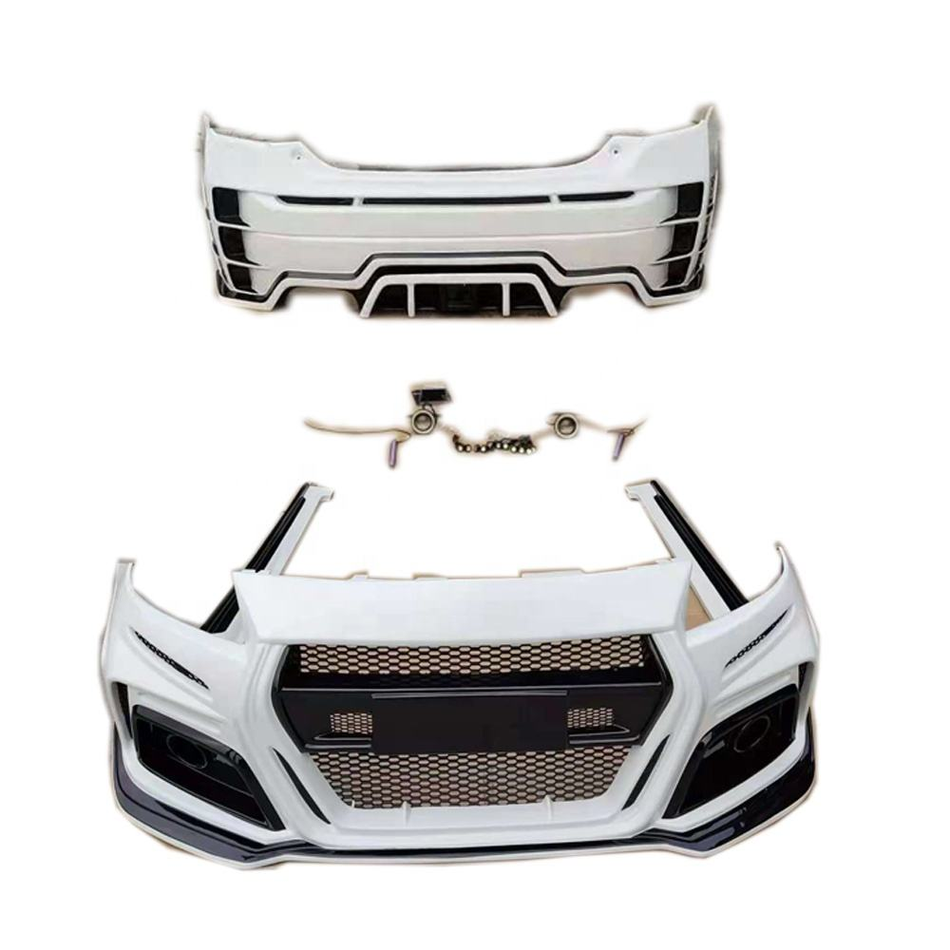 Car Body Kit for Toyota Prius Hatchback 2009-2015 New Bumper Front Lip Rear Diffuser Tow Hook Side Skirts Exterior Parts