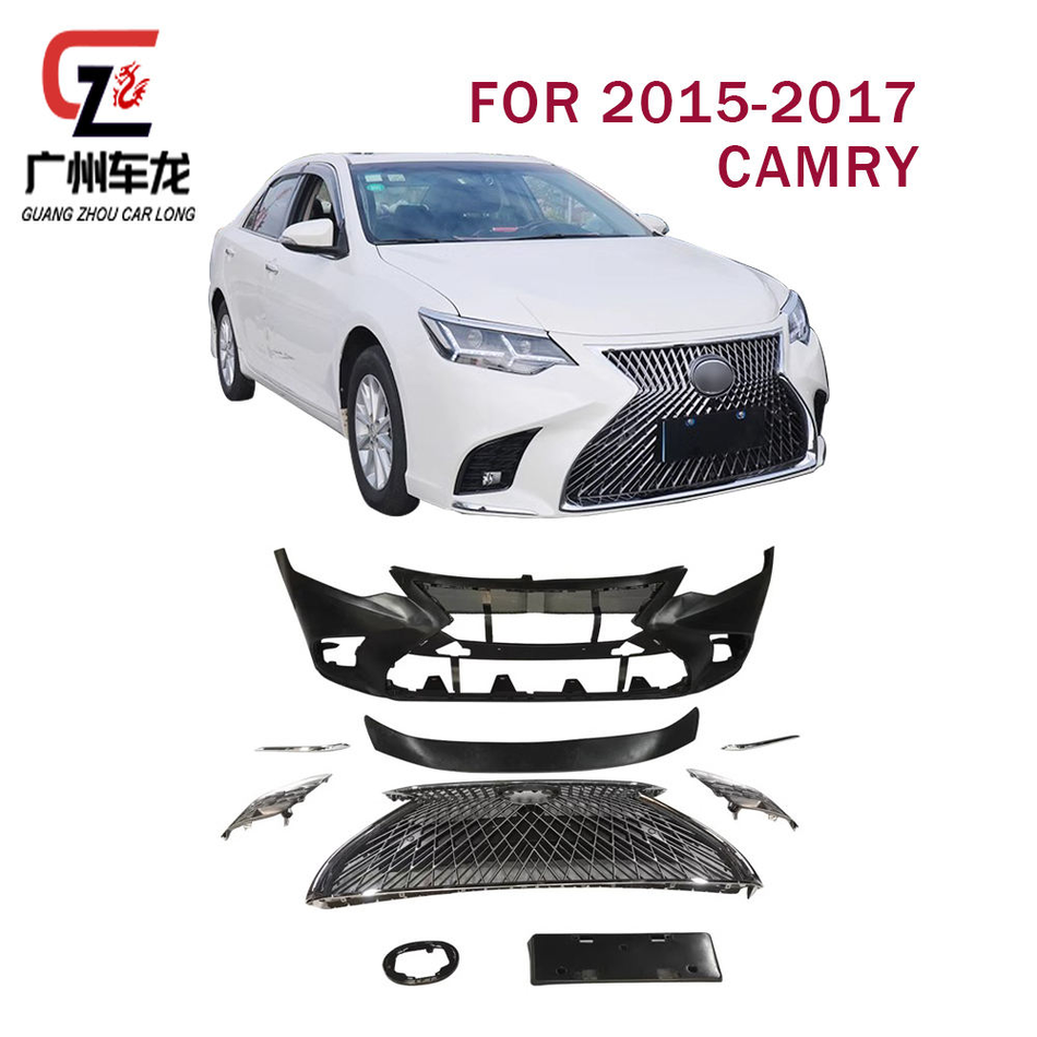For Toyota Camry 2012-2014 and 2015-2017 Front Bumper Hot Sell Car Body Kits Other Auto Parts Two Styles