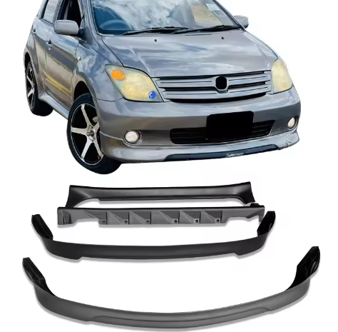 Hot Selling for Toyota IST 2004-2008 Car Bumper Front Lip Rear Lip Side Skirts ABS Plastic Upgrade Automotive Parts