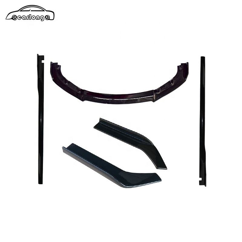 For Lexus GS 300h 2016-2020 Upgrade Sport Style Front Lip Rear Lip Side Skirts Abs Material Carbon Pattern Car Bodykit