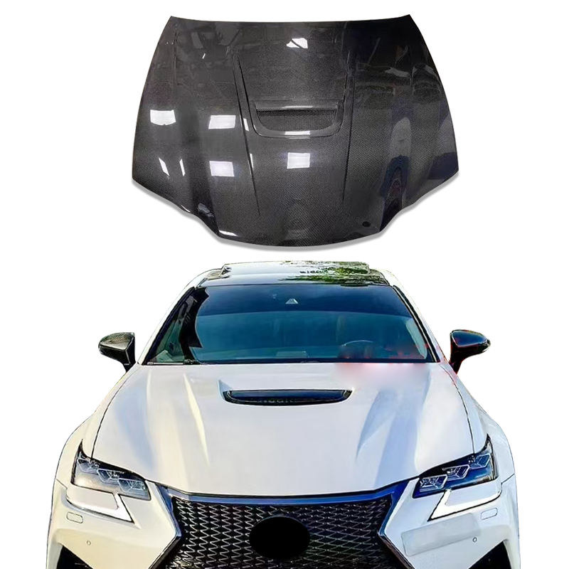 For Lexus GS 2012-2016 Carbon Fiber Hood Factory Outlet Hot Sell Car Body Kits Other Auto Parts
