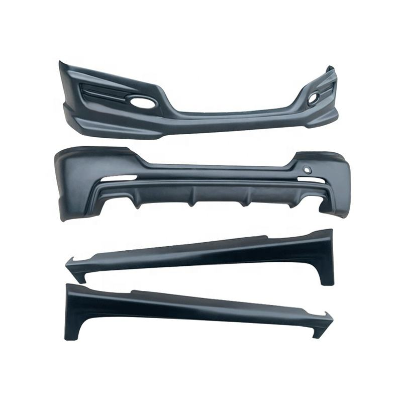 Car Body Kits Front Bumper Lip Rear Lip Side Skirts for Honda Fit 2011 2012 2013 Auto Exterior Accessory Parts Covering Systems