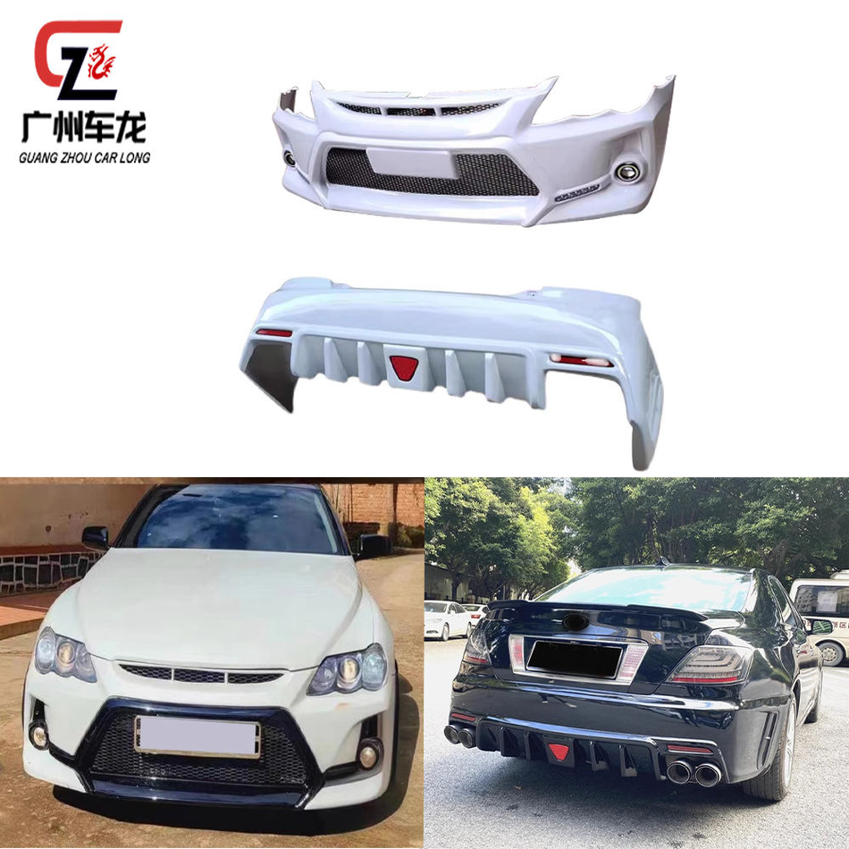 For Toyota Mark-x 2005-2009 Front Bumper Rear Bumper Primer Color Car Factory Direct Car Body Kit