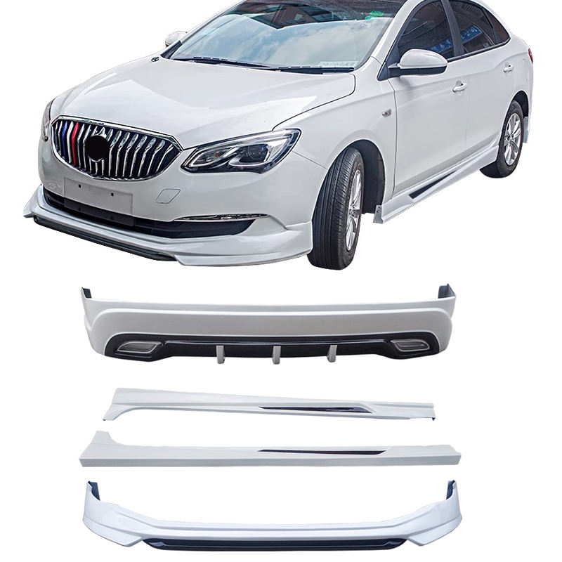 For Honda Civic 2012-2015 FD2 Modified Front Lip Rear Lip Two Style Side Skirt High Quality ABS Material Factory Outlet