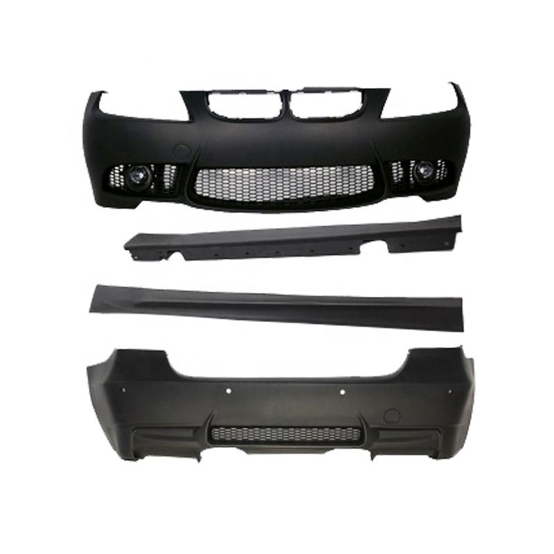 Car Body Kit M3 Style Front Bumper Rear Bumper Side Skirts for Bmw E90 2005-2012 Car Bumpers