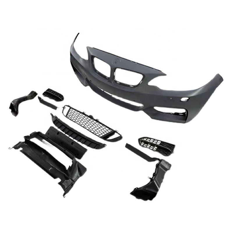 High Quality Injection PP Car Bumper for BMW 2 Series F22 Upgrade MT Style Front Bumper Car Body Kit