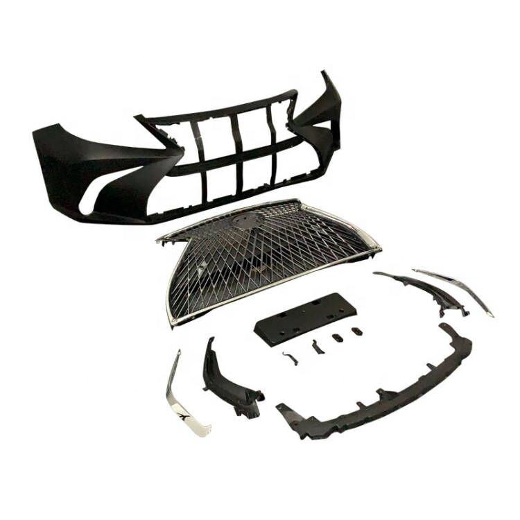 High Performance Injection PP Car Bumpers Front Bumper Grille for Lexus ES350 ES240 2013-2014 Upgrade LS Style