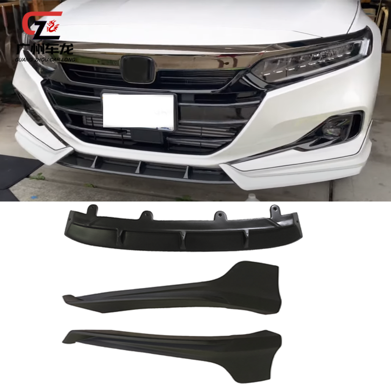For Honda Accord 10th Generation 2018-2022 Front Lip Rear Diffuser Lip Side Skirts Car Body Kits ABS Material Exterior Parts
