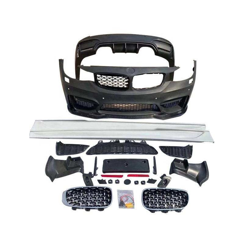 Car Body Kits for Bmw F34 GT 2013-2020 Upgrade M4 Style Front Bumper Rear Bumper Side Skirts Grille Car Bumpers