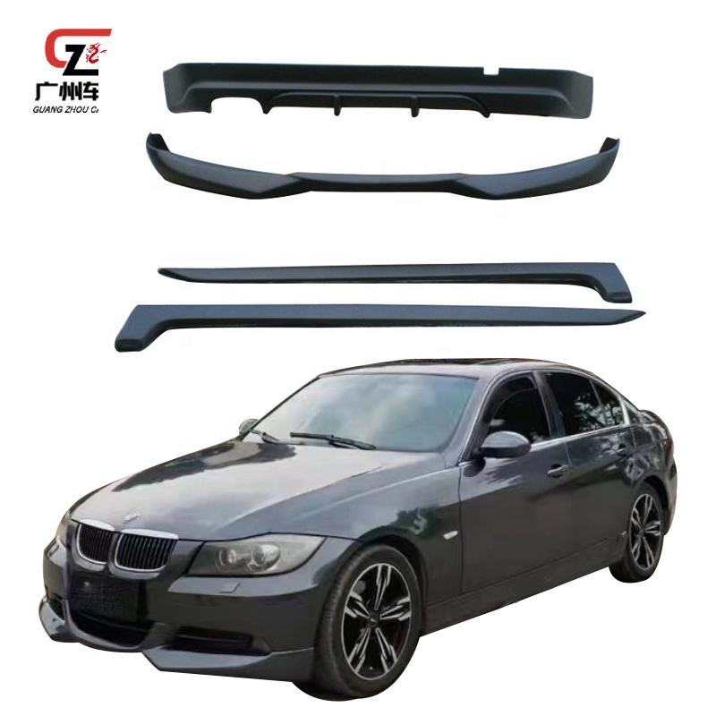Factory Direct Car Body Kit AC Style Front Lip Rear Lip Side Skirts for BMW 3 Series E90