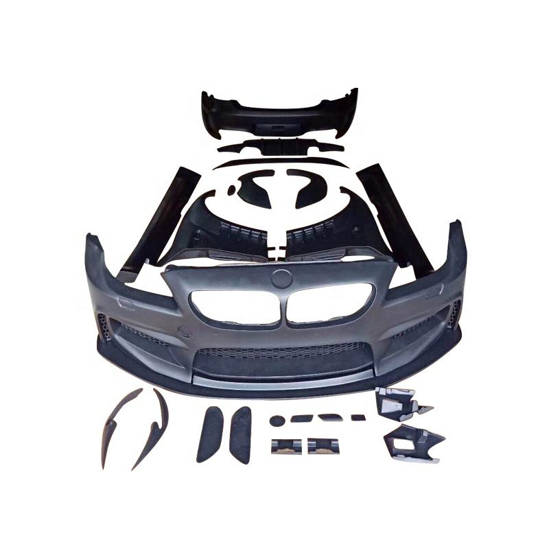 High Performance Wide Body Car Bumpers for BMW 6 Series 640 F12 Upgrade PD Style Front Bumper Rear Bumper Side Skirts Fenders