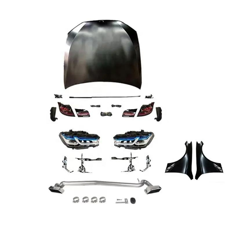 Factory Direct PP Plastic MT Style Full Set Car Bodykit Car Bumper for BMW 5 Series F10 F18 2011-2017
