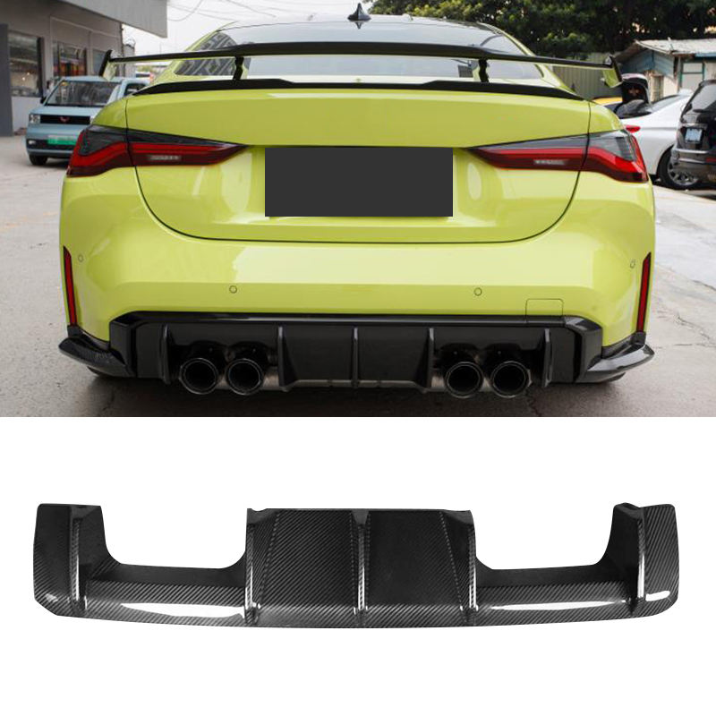 Hot Sales for 2024 BMW G80 M3 G82 G83 M4 Euro-OE Style Carbon Fiber Rear Bumper Diffuser Spoiler Rear Diffuser Splitter Bodykit
