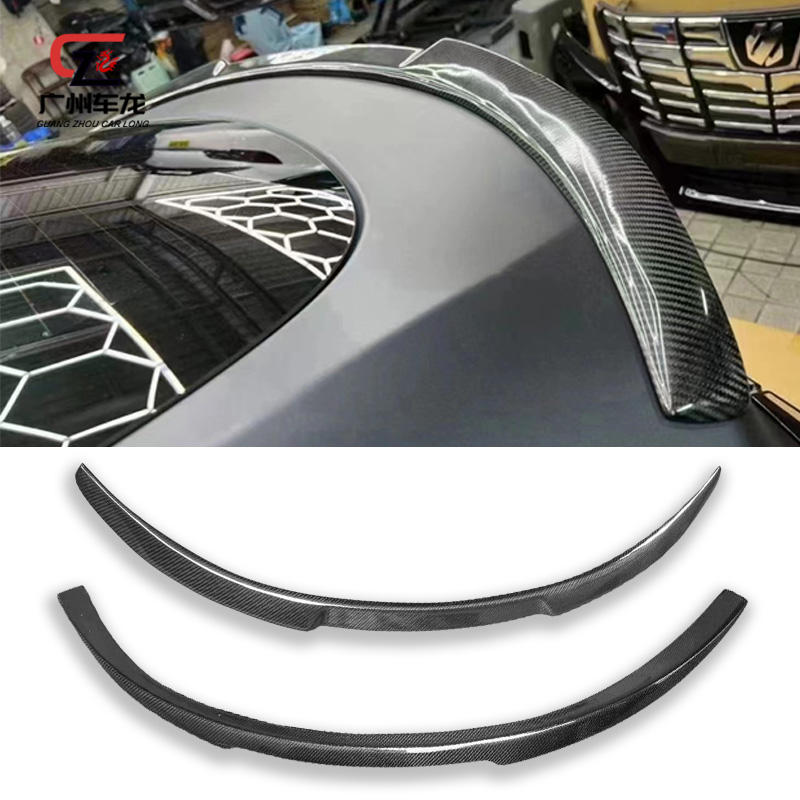 For Tesla Model Y Carbon Fiber Rear Spoiler Tail New Product Tesla Tail Wing