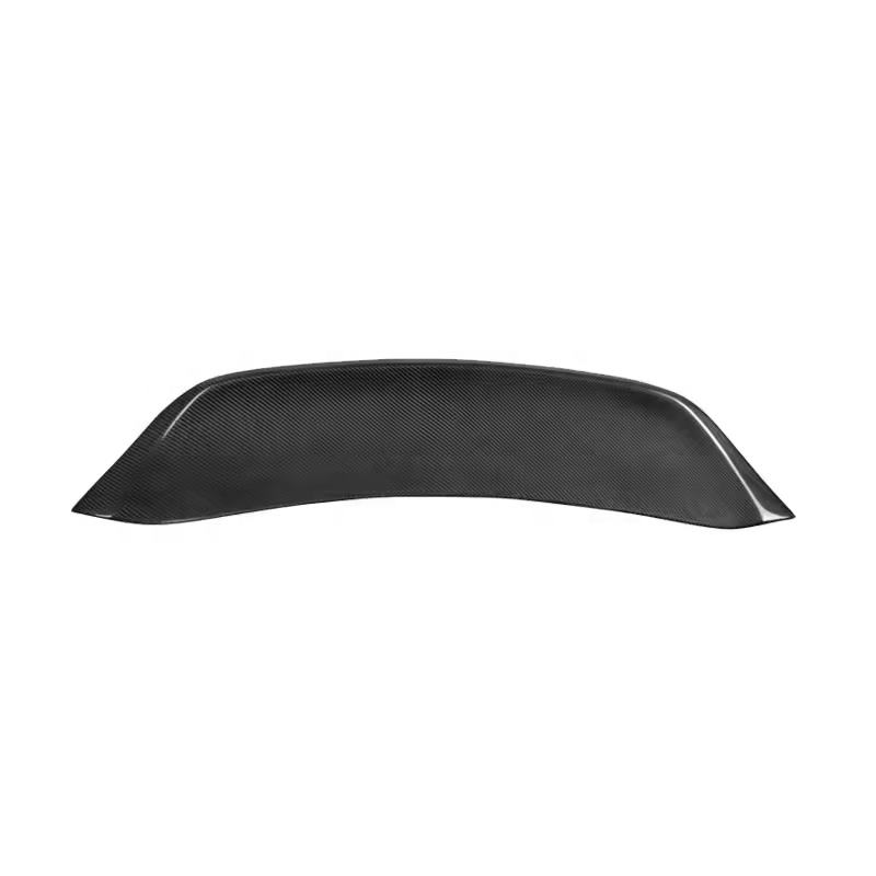 Real Carbon Fiber Car Body Kits Rear Spoiler Wing for Porsche Cayman Boxster Racing 718 981 2016-2020 DUCKTAIL Style Trunk Lip