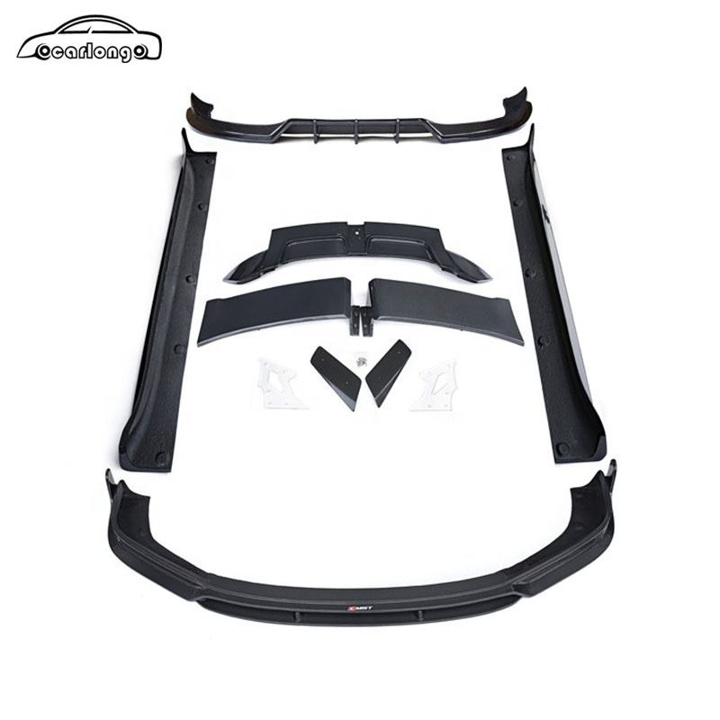 High Quality Carbon Fiber Car Body Kits Front Lip Rear Lip Side Skirts Spoiler for Porsche Carrera 992