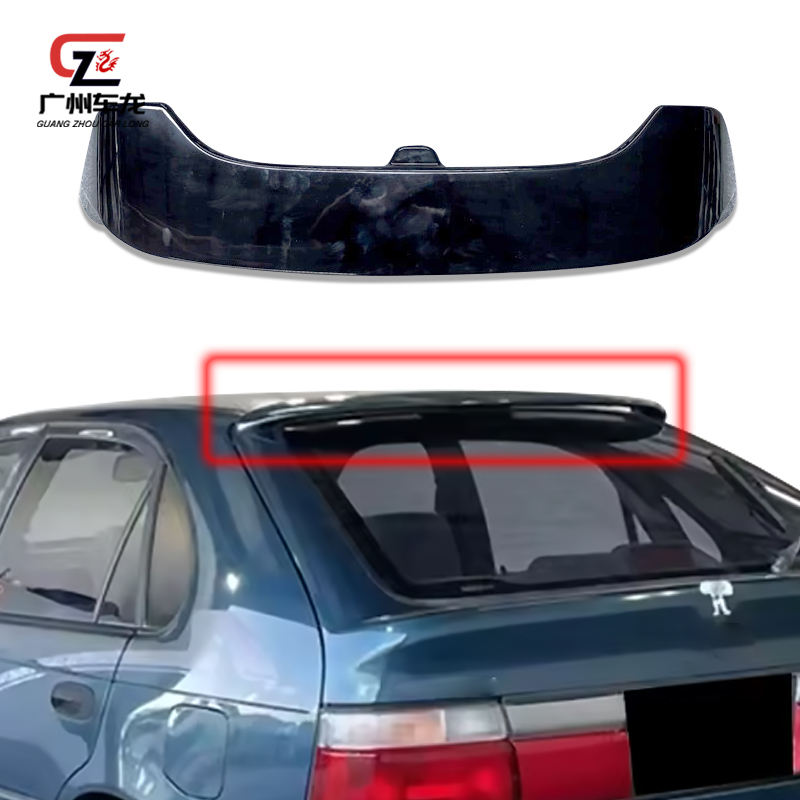 For Toyota Corolla Hatchback 1995-1998 Rear Trunk Spoiler with Light ABS Material New Product Factory Outlet