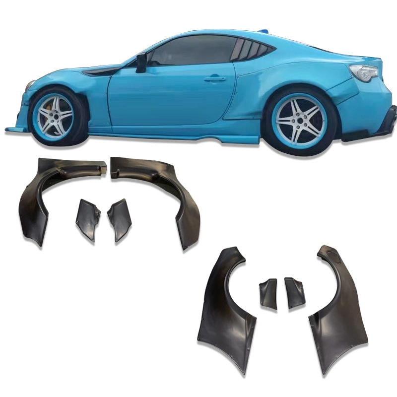 Car Fender for Toyota GT86 2013 2014 2015 2016 ABS Plastic Material Wide Body Fender Body Kit Car Accessories