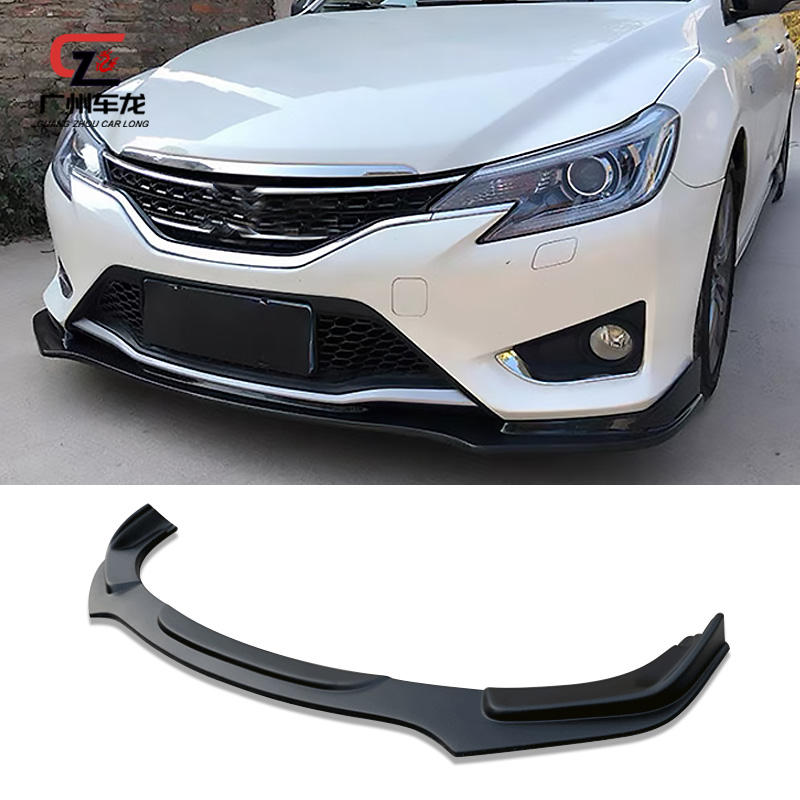 For Toyota Mark X 2013-2014 Front Lip Diffuser Bumper Lip Car Body Kits ABS Material Exterior Parts
