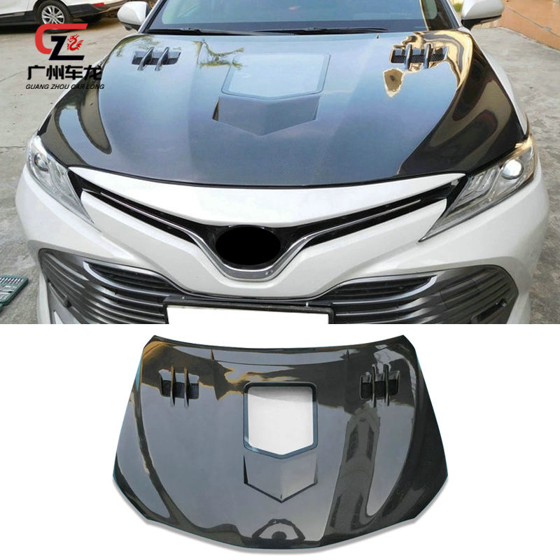 For TOYOTA Camry 2018-2021 Carbon Fiber Hood Factory Outlet Hot Sell Car Body Kits Other Auto Parts