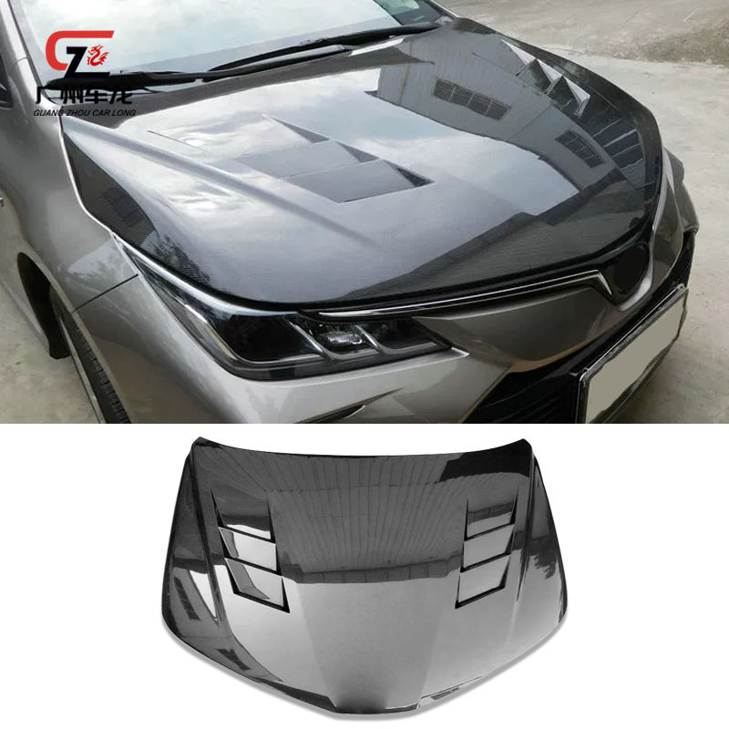 For TOYOTA Corolla 2019-2021 Carbon Fiber Hood Factory Outlet Hot Sell Car Body Kits Other Auto Parts