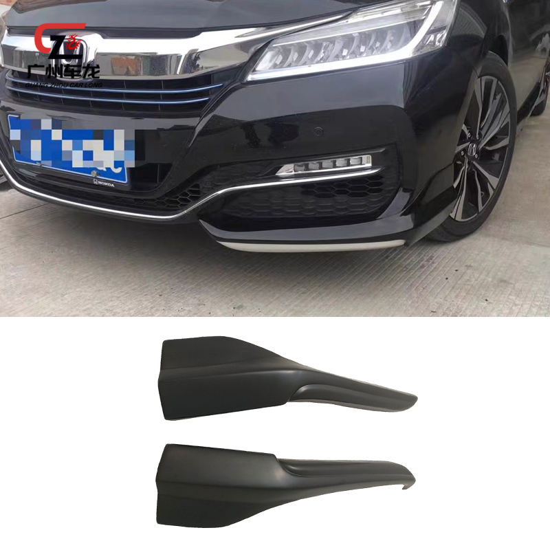 For Honda Accord 2016 Front Lip Diffuser Bumper Lip Car Body Kits ABS Material Exterior Parts