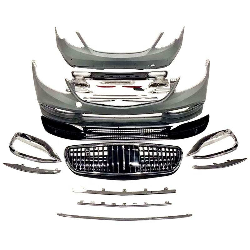 Car Body Kits Car Body Kit for Mercedes Benz E Class W213 2016-2020 to Maybach Style Front Rear Bumper