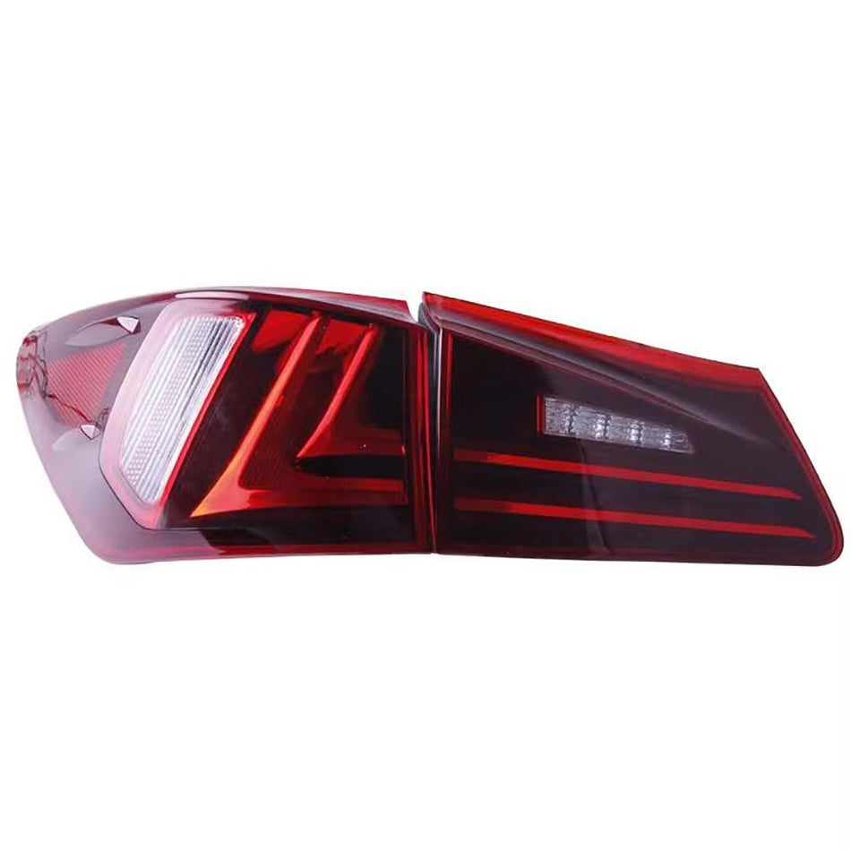 Full LED Black/Red Tail Light for Lexus Is250 Is300 2006-2012